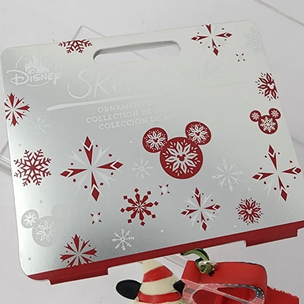 Disney Sketchbook Mickey Mouse 2021 Key Ornament Holiday Decoration Collectible